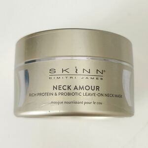 Skinn Cometics Neck Amour Protein & Probiotic Leave-On Neck Mask 4oz New Sealed